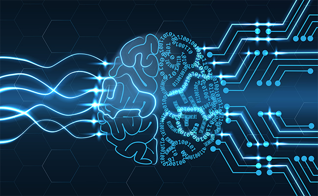 Wired brain illustration demystifying AI