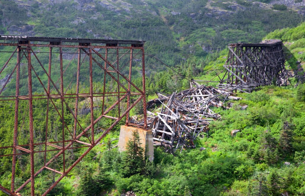 Collapsed bridge symbolizing the need for proactive accountability in project management